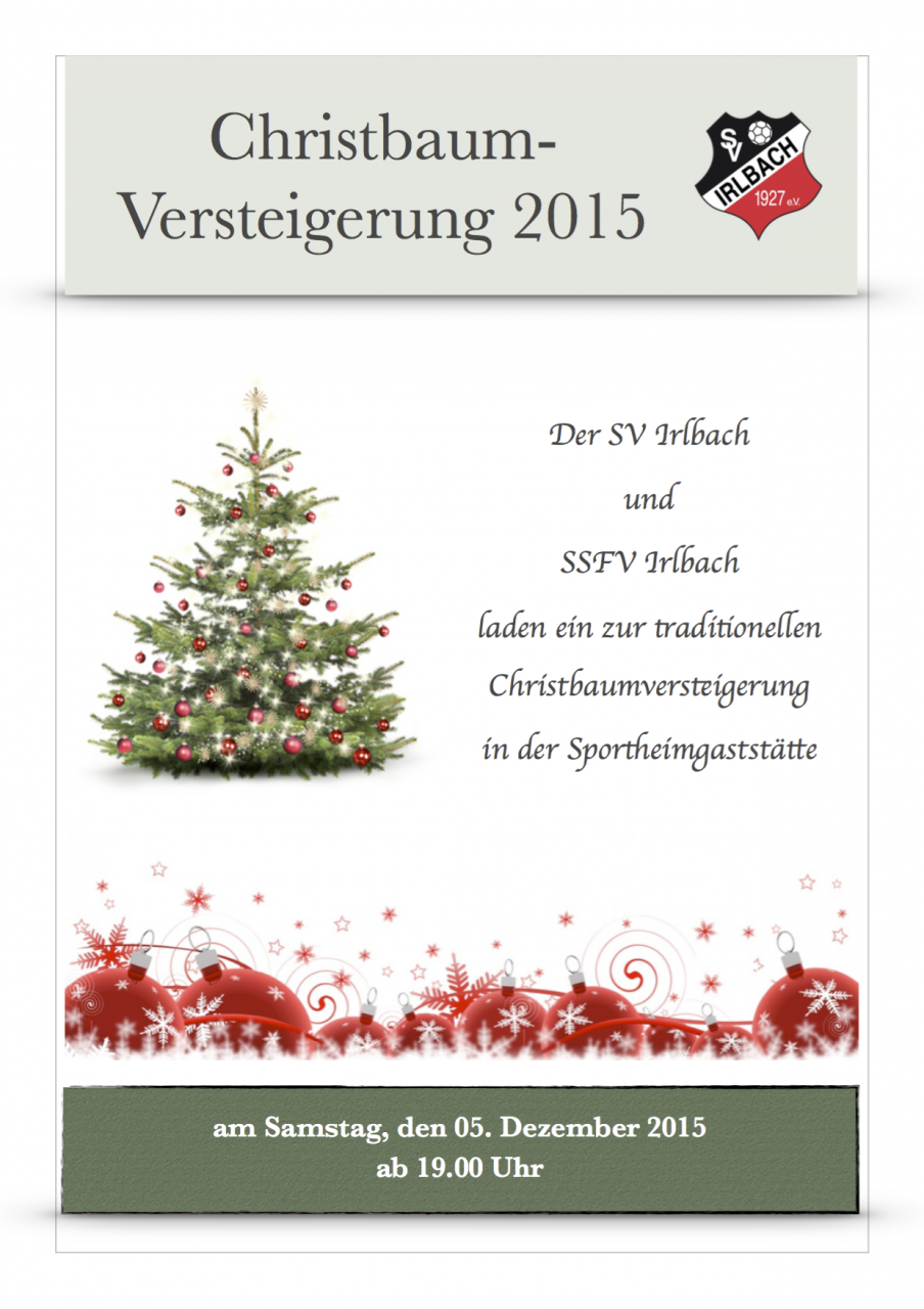 Christbaumversteigerung2015