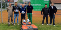 Neuer Mähroboter für die Fußballplätze in Irlbach